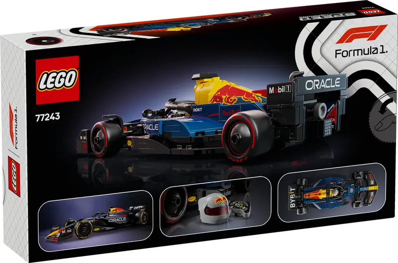 LEGO Speed Champions 77243 – versenyző a pályán